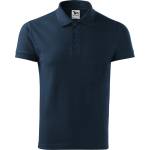 MALFINI Malfini cotton heavy 215 / Мъжка поло тениска - тъмносиня xxxl (2150218)