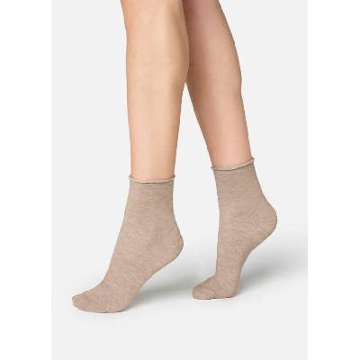 Golden Lady dámské ponožky s kašmírem SOFT CASHMERE beige Béžová