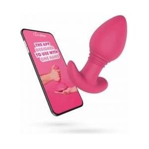 Boss of Toys EasyConnect Axel Pink App-Controlled Vibrating Anal Device, Silicone