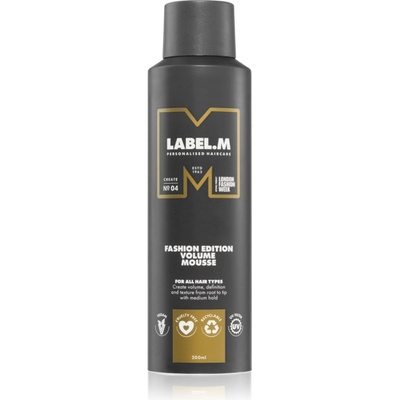 label.m Fashion Edition луксозна пяна за обем за всички видове коса 200ml