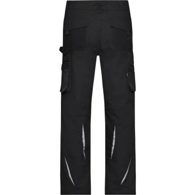 James & Nicholson JN 1861 Strong kalhoty do pasu, zimní černá/černá