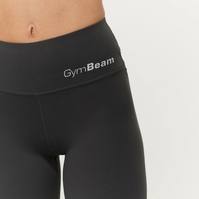 GymBeam Dámské legíny BEAT Charcoal