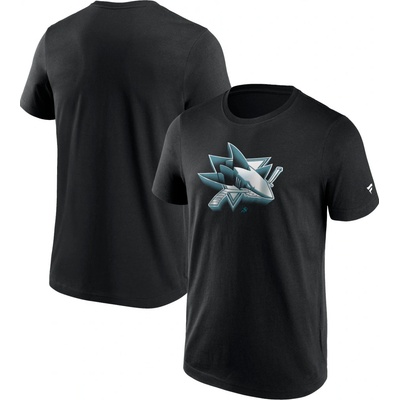 Fanatics pánské tričko San Jose Sharks Chrome Graphic T-Shirt Black