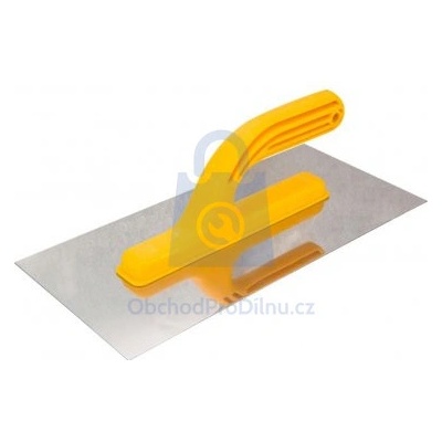 Hladítko hladké s PVC rukojetí, nerezové 480 x 130 mm, balení 1 ks