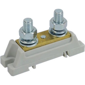 ELMARK Z-0001/a2 КЛЕМА ЗА din ШИНА 2Х35ММ2 СИВ (46240ep)