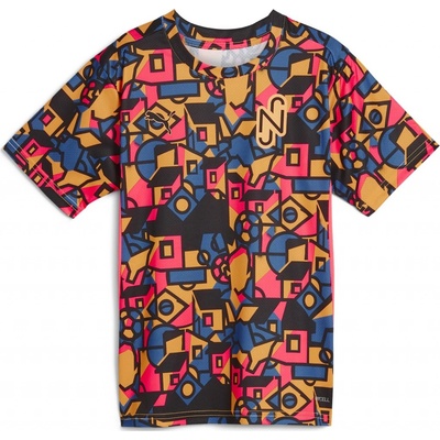 Puma Dětské triko NEYMAR JR JERSEY JR 659216_01 SUNSET GLOW/BLUEMAZING