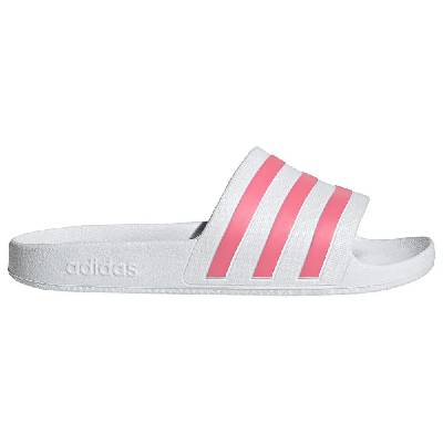 Adilette Aqua slides - White (Ftwr White / Rose Tone / Ftwr White)