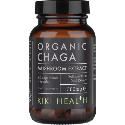 KIKI Health Chaga Extract Organic 380mg 60 kapsúl