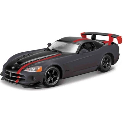 Bburago Dodge Viper SRT10 ACR šedo-černé 1:24