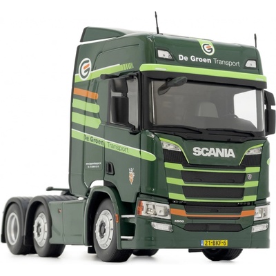 MarGe Models Scania R500 6x2 zelená světlá 1:32