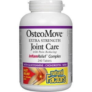Natural Factors OsteoMovе Joint Care, 240 таблетки, Natural Factors (26841 NF)
