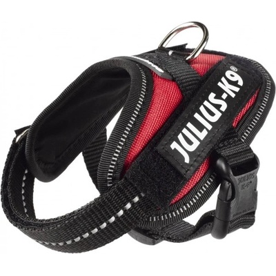 JULIUS-K9® IDC Powerharness 2XS/Baby2 Нагръдник за кучета 2-5 кг, с обиколка на гърдите 33-45 см - цвят червен, Унгария - 16IDC-R-B2