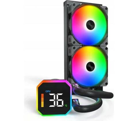 Montech Hyper Flow Digital 240 Black