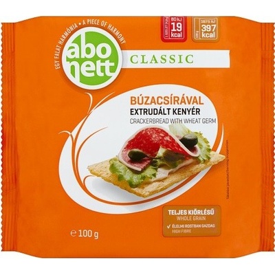 Abonett Extrudovaný chlieb s pšeničnými klíčkami 100 g