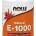 NOW НОУ ФУДС ВИТАМИН Е-1000 iu + ТОКОФЕРОЛ 50 ДРАЖЕТА/ now e-1000 iu with mixed tocopherols, 50 softgels
