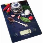 Voltz Кухненски кантар Oliver Voltz OV51651KD, дигитален, до 5 kg капацитет, LCD екран (OV51651KD Peppers) Кухненски везни