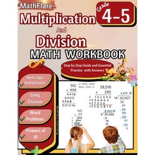 Multiplication and Division Math Workbook 4th and 5th Grade