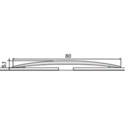 Effector Prechodový profil A71 samolepiaci Dub EF3P00459 1 m
