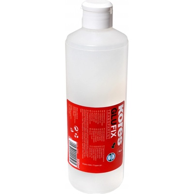 Kores Tekuté transparentné lepidlo Glufix 500 ml