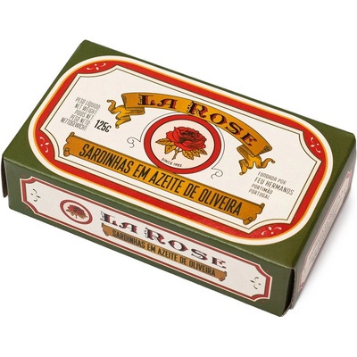 La Rose Sardinky v olivovom oleji 125 g
