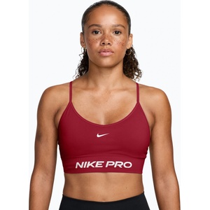 Nike Спортен сутиен Nike Pro Seamless tough red/white