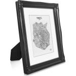 Casa Chic Regent, рамка за картина, правоъгълна, 25 × 20 cm снимки, паспарту, стъкло, рококо (ROCOCO-10x8-BLK) (ROCOCO-10x8-BLK) - klarstein