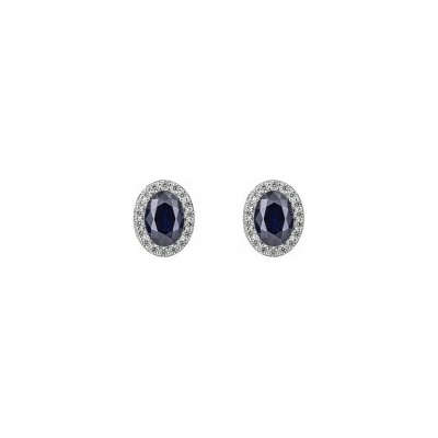 Diamonfire strieborné náušnice E6186