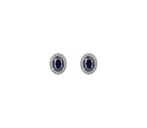Diamonfire strieborné náušnice E6186