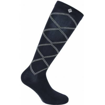 EquiTheme Sandra jezdecké podkolenky tm.modrá – Zboží Dáma