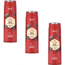 Old Spice Rock 3v1 sprchový gél a šampón pre mužov 3x400 ml
