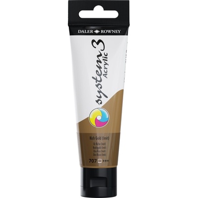 Daler-Rowney System3 АКРИЛНА боя Rich Gold Imitation 59 ml 1 бр (129059707)