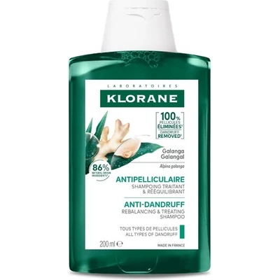 Klorane Šampón proti lupinám Anti-Dandruff Treating Shampoo 250 ml