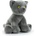 Barrado Cats Руска синя котка реалистична плюшена играчка 28см (16002645)
