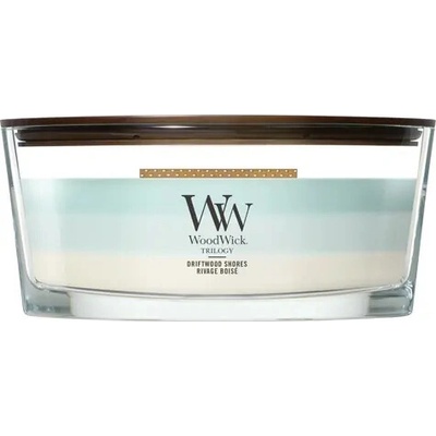 WoodWick Trilogy Driftwood Shores 453,6 g