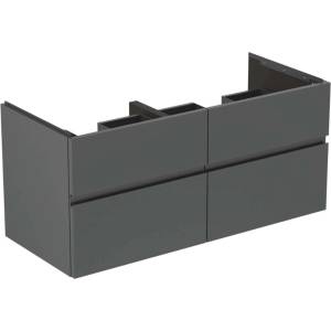 Ideal Standard Finesse - Шкафче за умивалник, 120x51x55 см, 4 чекмеджета, матов антрацит E3399Y2 (E3399Y2)