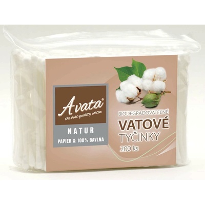 A vata Natur vatové tyčinky náplň 200 ks
