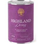 Essential Foods Essential Highland Living Pate - пастет за кучета с пуешко и патешко 400 гр ESS74119