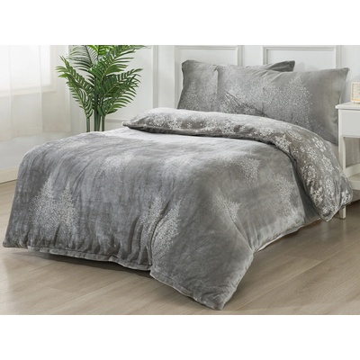 Xpose Mikroplyš povlečení STROMEČKY Exclusive 140x200 70x90 – Zboží Dáma