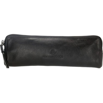 Micmacbags kožený dámsky peračník kozmetička čierna