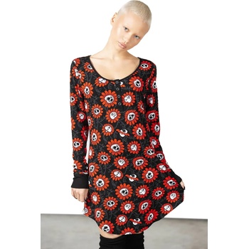 Image 1 of KILLSTAR дамска пижама (нощница) KILLSTAR -Gloom Garden - Черен - KSRA005968