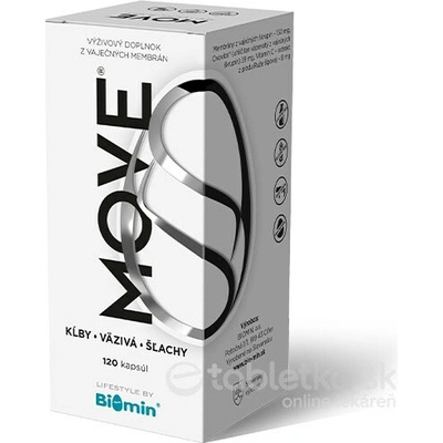 Biomin MOVE na kosti a chrupavky 120 kapsúl