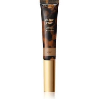 Revolution PRO Glow Edit течен бронзант цвят Light 15ml