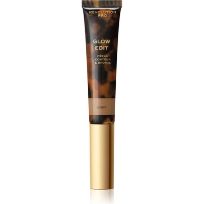Revolution PRO Glow Edit течен бронзант цвят Light 15ml
