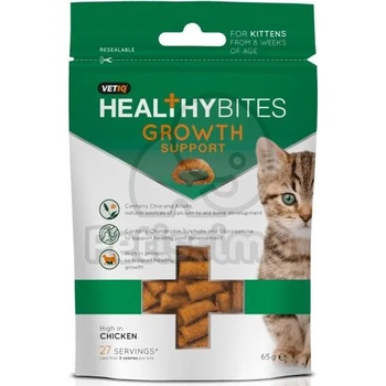 Image 1 of Mark & Chappell Mark&Chappell Healthy Bites Growth Support - Лакомства за награда 65 г