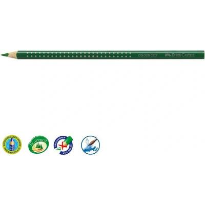 Faber Castell Grip 2001 farebná trojuholníková ceruzka tmavozelená 112467