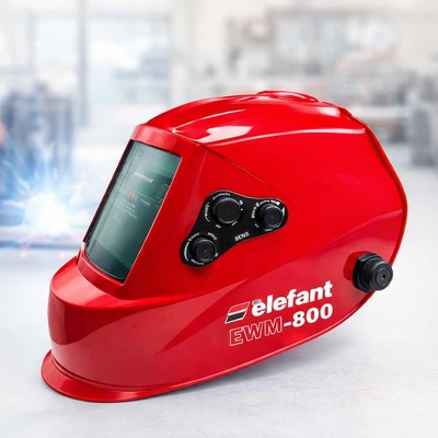 Elefant tools Заваръчен шлем фотосоларен Elefant EWM-800, aвтоматично затъмняване DIN 9-16, 0.1-0.8 сек (ET20070)