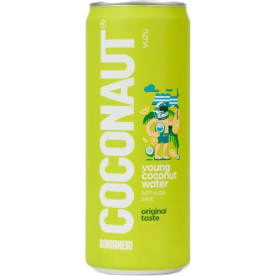 COCONAUT YUZU Kokosová voda z mladého kokosu 320 ml