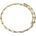 HARAHU Колие tw-38799 - Сребристо / Златно / 49см kp38799