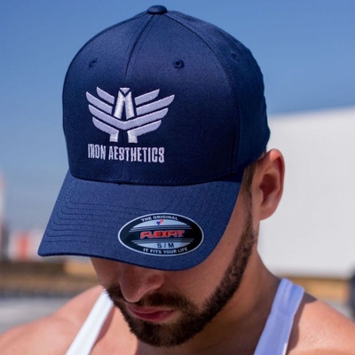 Iron Aesthetics FlexFit Modrá