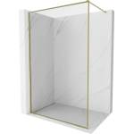Mexen Kioto-F душ екран Walk-in с рамка 60 x 202 cm, прозрачен 8 mm, златен - 800-060-104-50-00 (800-060-104-50-00)